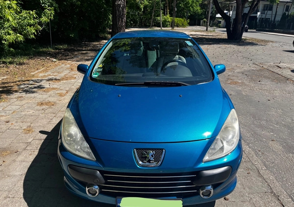 Peugeot 307 CC cena 12700 przebieg: 246000, rok produkcji 2005 z Józefów małe 172